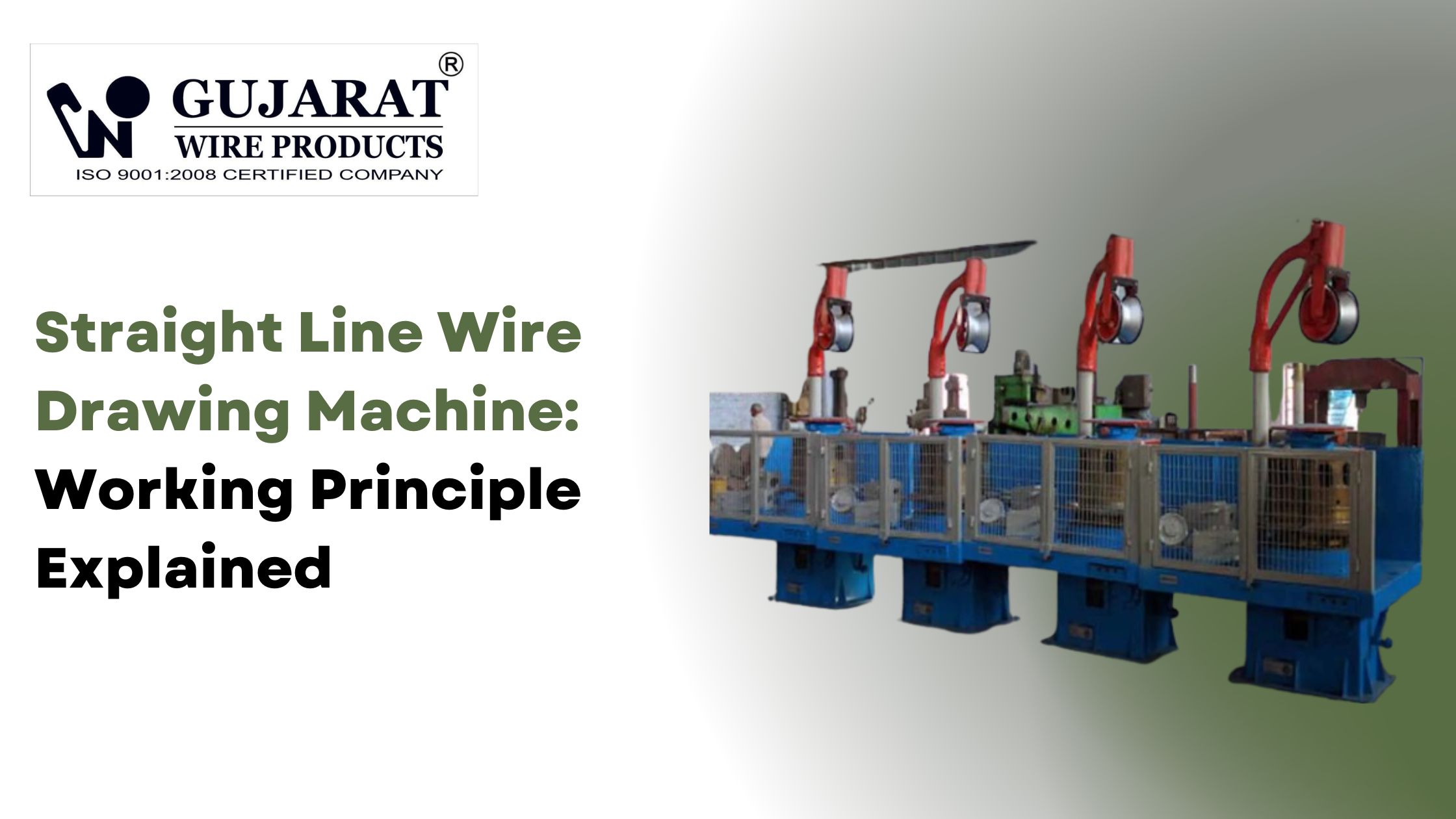 Straight Line Wire Drawing Machine: Working Principle Explained