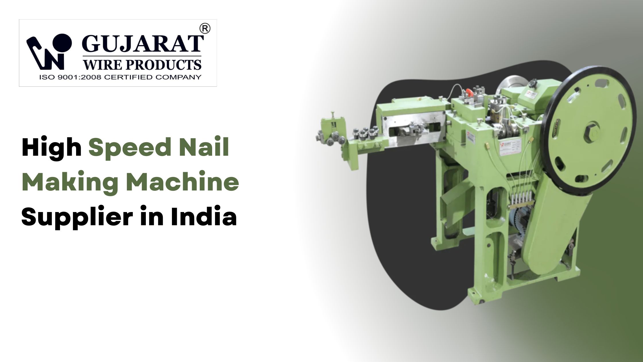 High-Speed Nail-Making Machine Supplier in India
