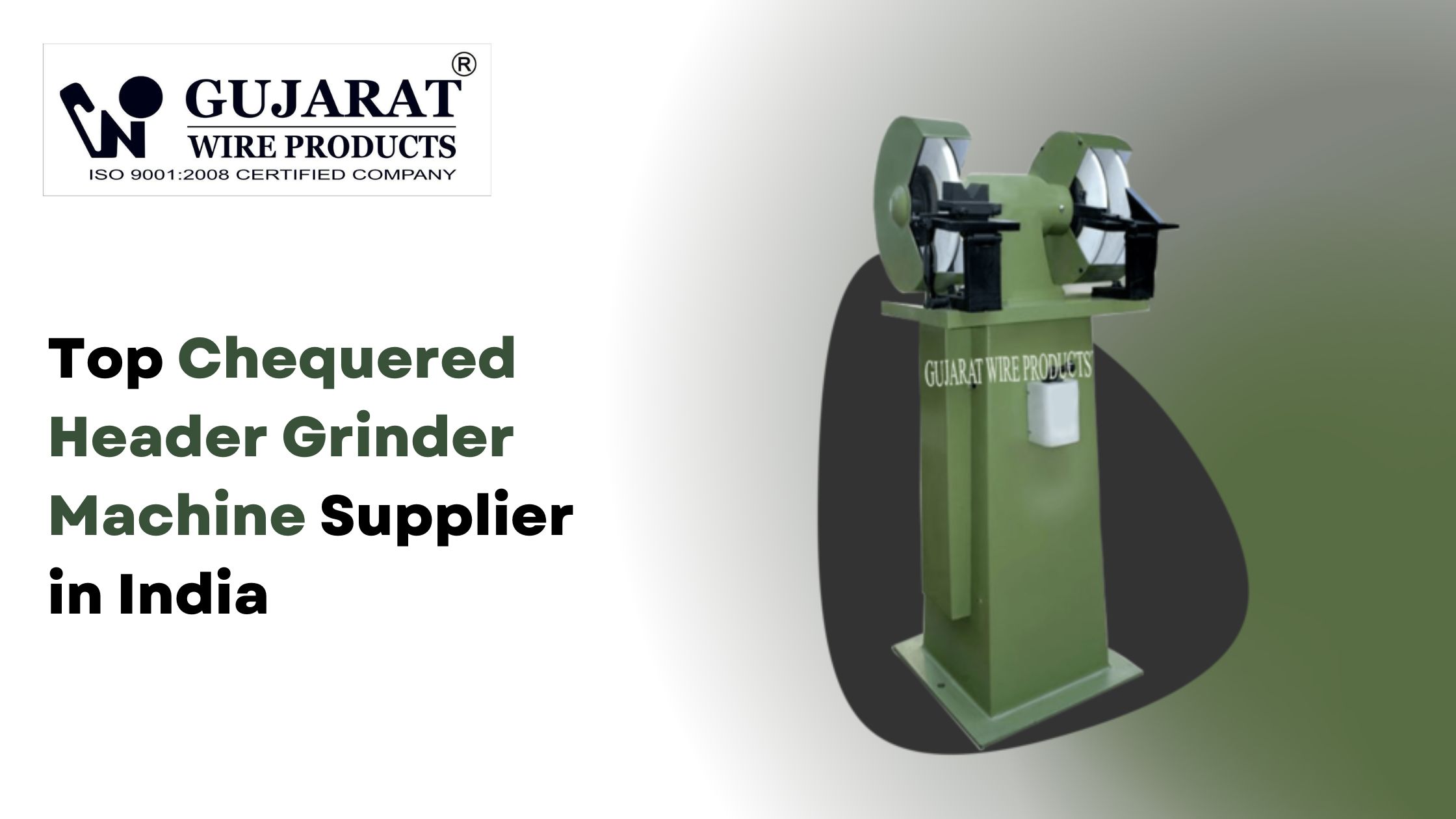 Top Chequered Header Grinder Machine Supplier in India