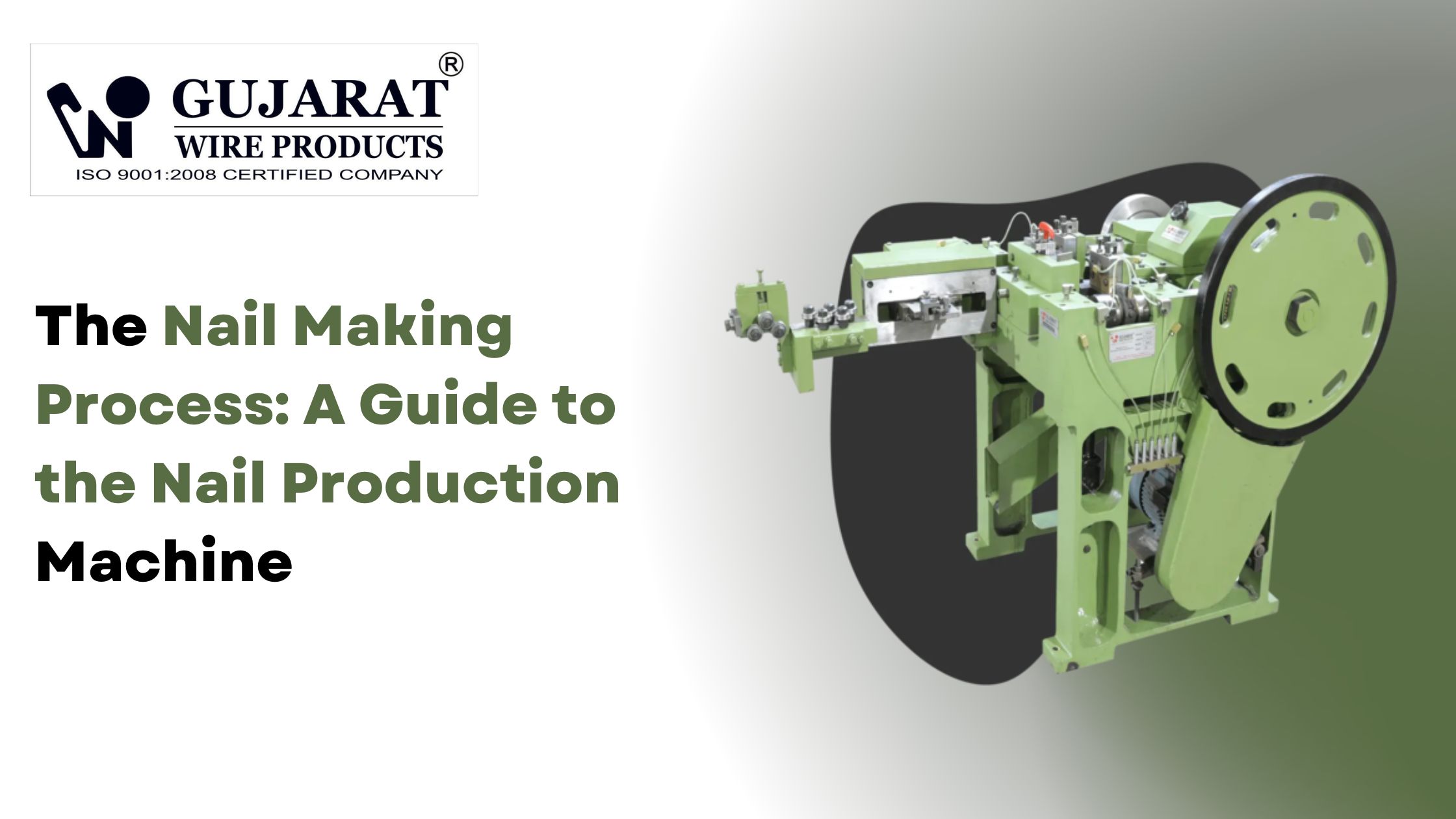 The Nail Making Process: A Guide to the Nail Production Machine