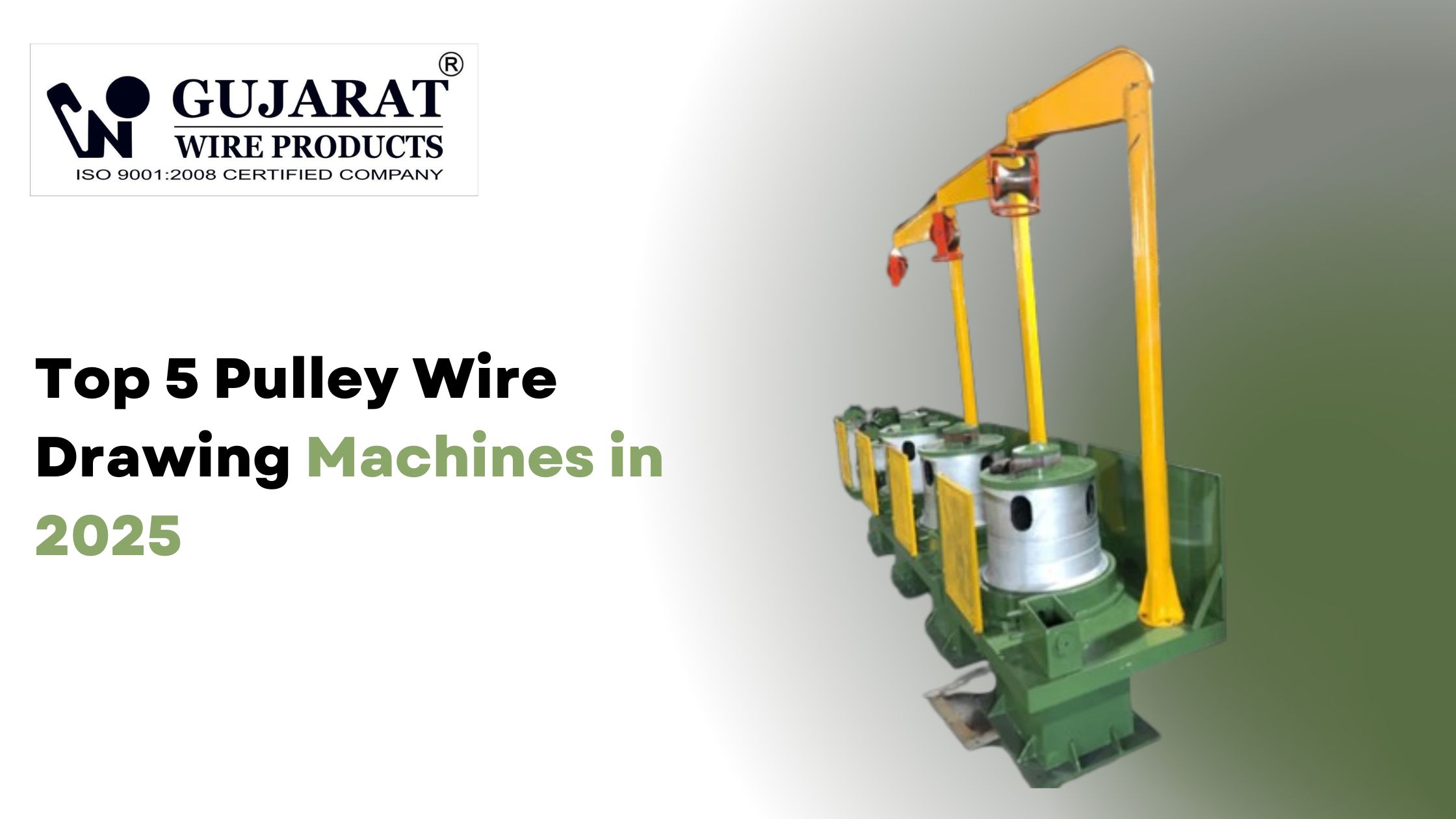 Top 5 Pulley Wire Drawing Machines in 2025