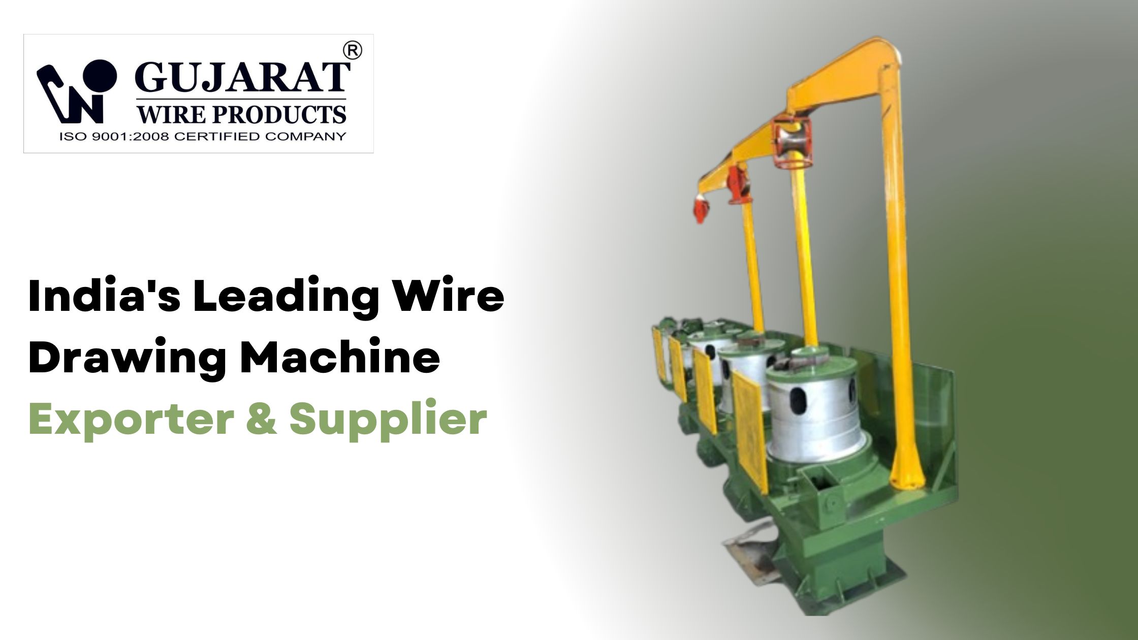 India’s Leading Wire Drawing Machine Exporter & Supplier | Gujarat Wire Products
