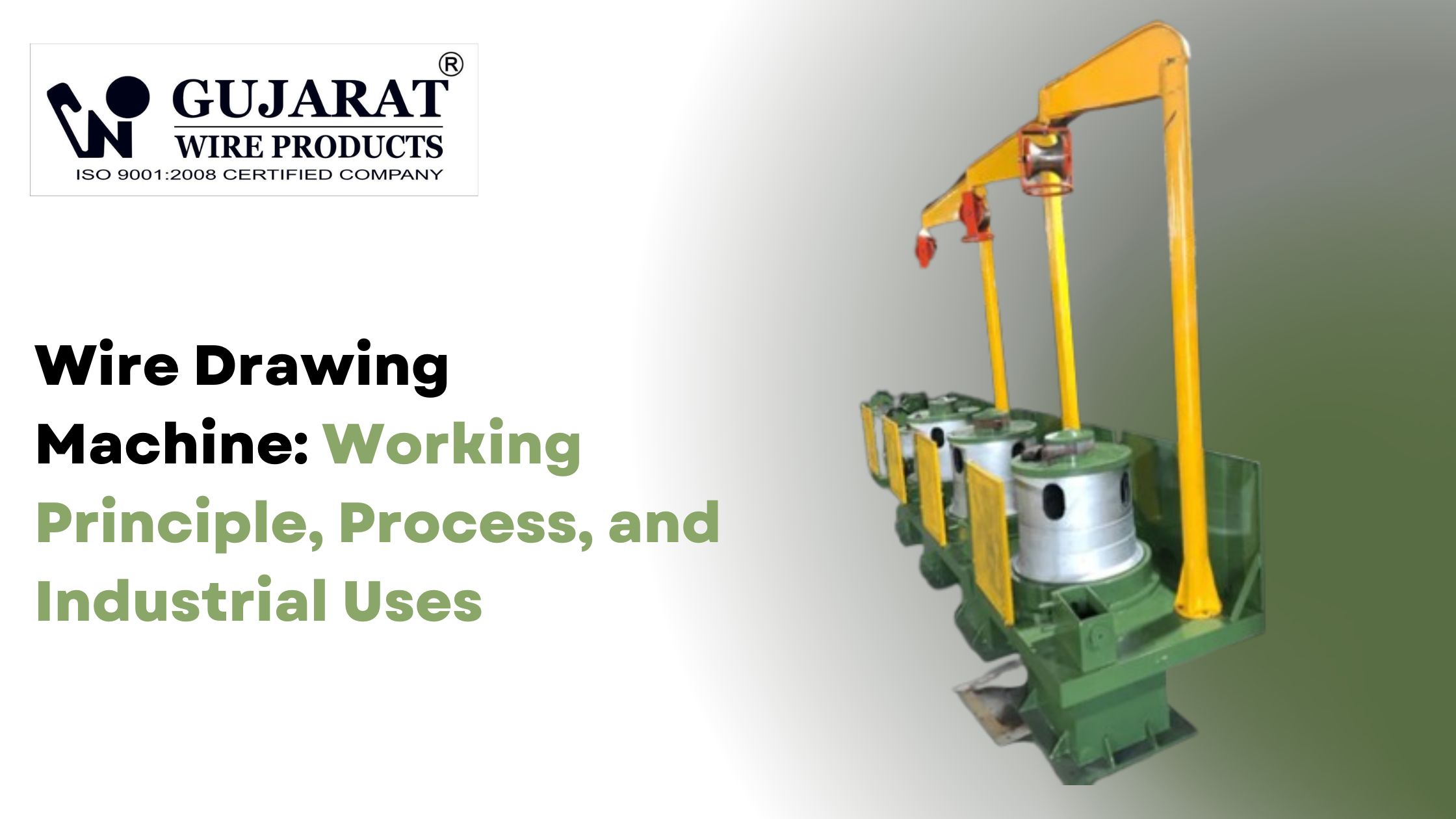 Wire Drawing Machine: Working Principle, Process, and Industrial Uses