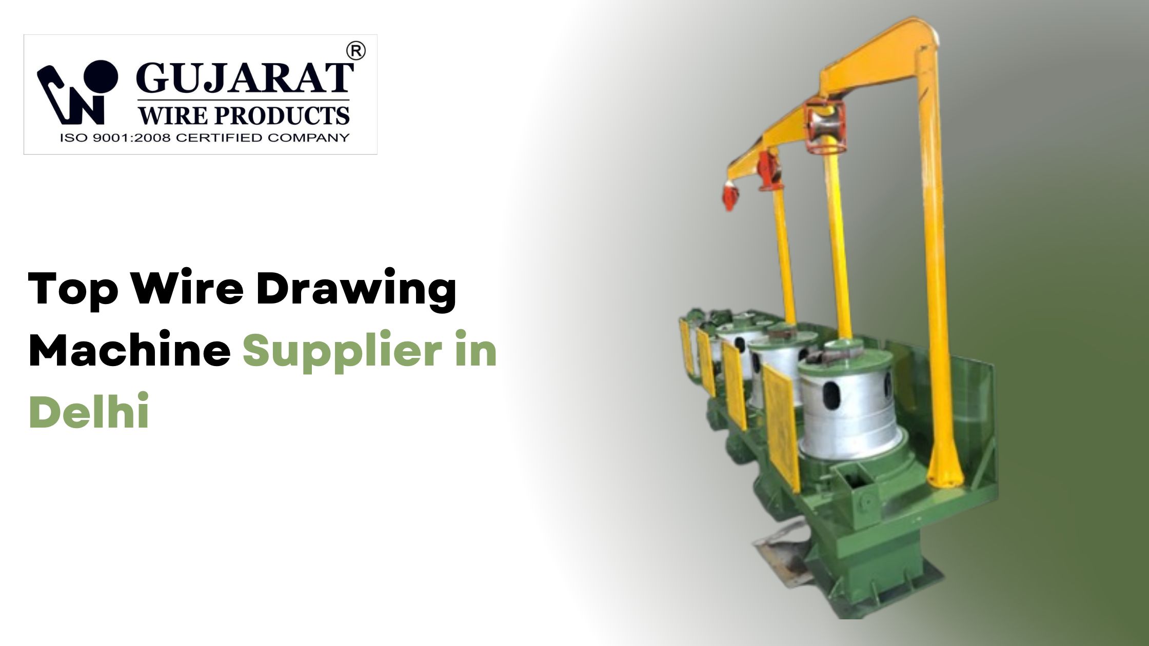 Top Wire Drawing Machine Supplier in Delhi