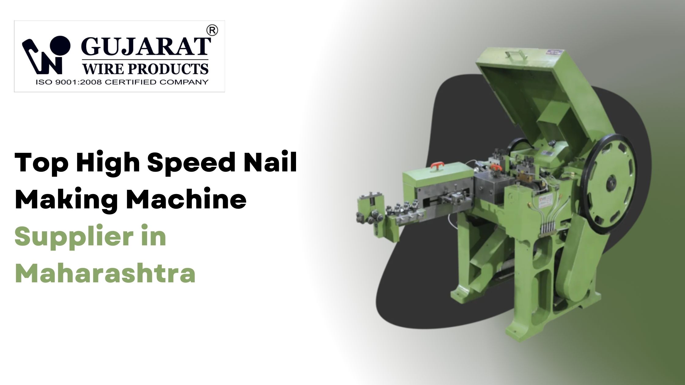 Top High Speed Nail Making Machine Supplier in Maharashtra