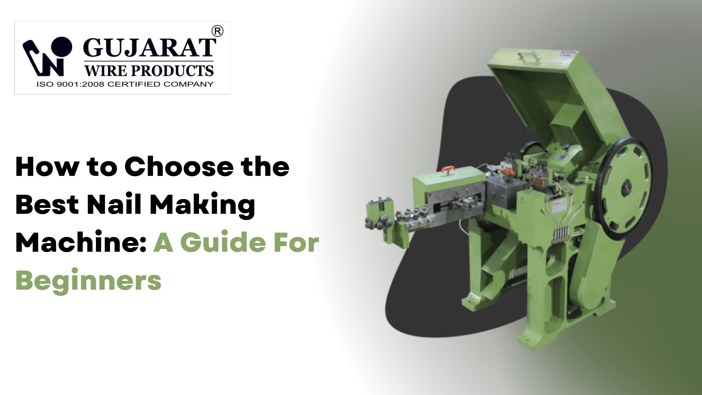 How to Choose the Best Nail Making Machine: A Guide For Beginners