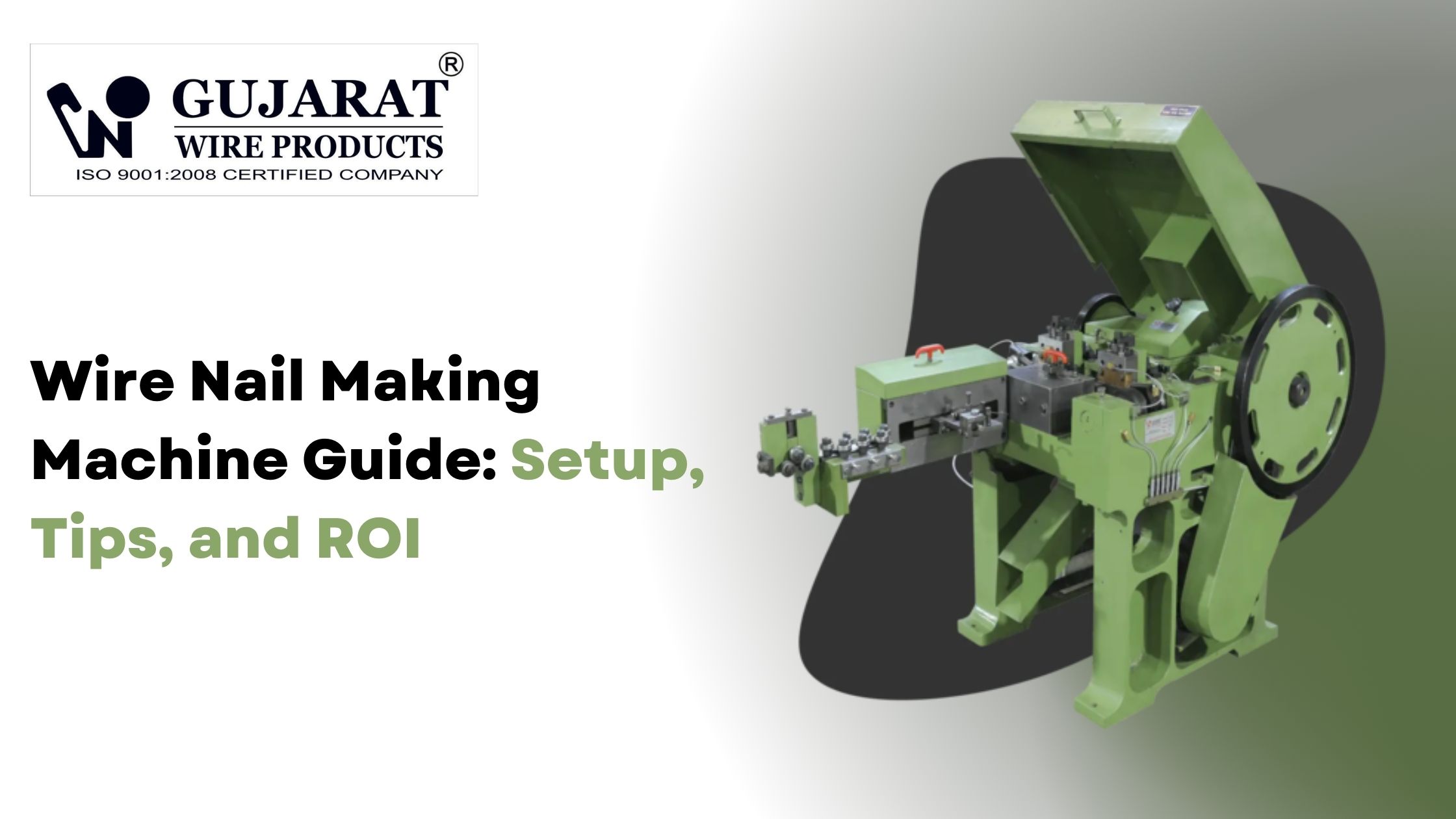 Wire Nail Making Machine: A Guide