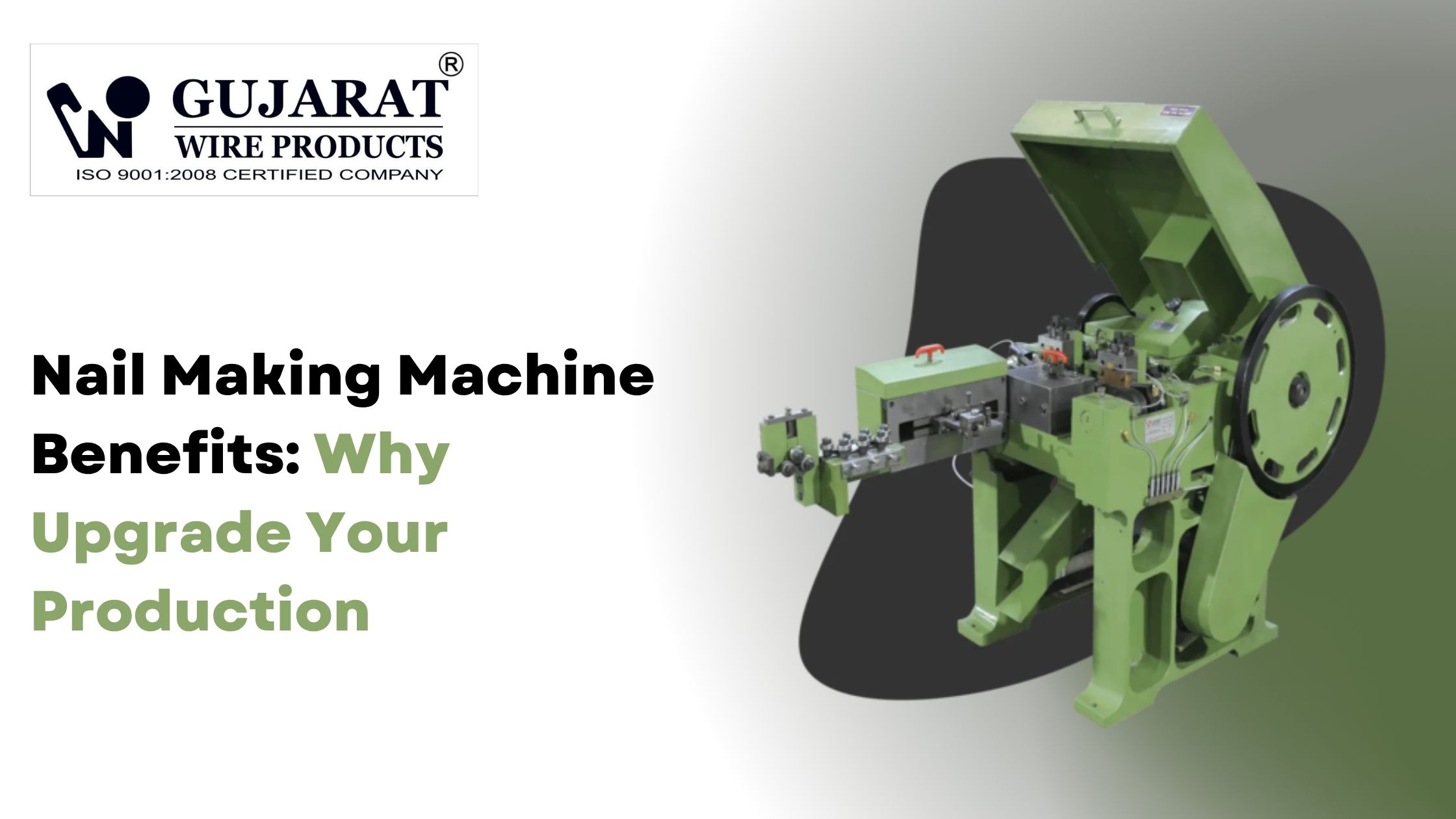 Nail Making Machine Benefits: Why Upgrade Your Production