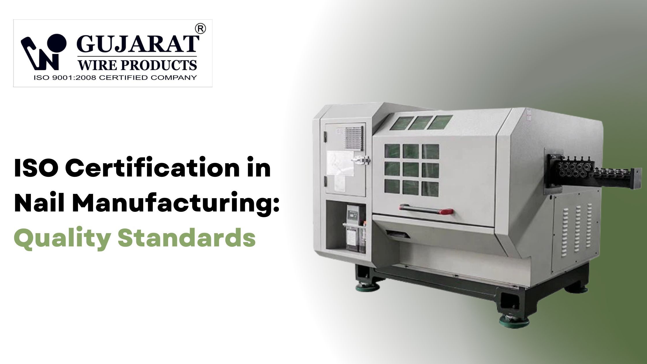 ISO Certification in Nail Manufacturing: Quality Standards