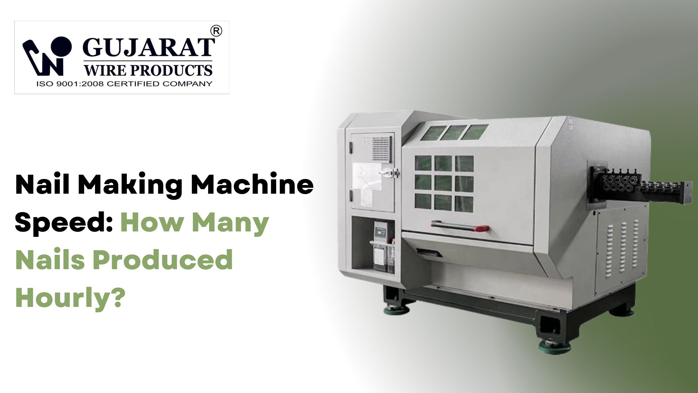 Nail Making Machine Speed: How Many Nails Produced Hourly?