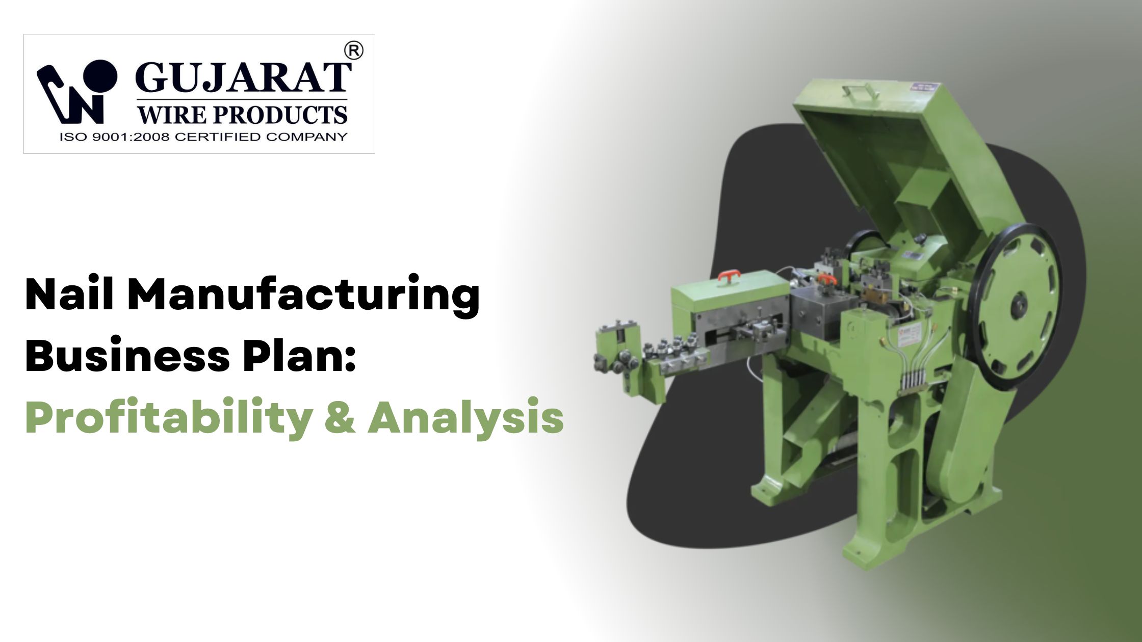 Nail Manufacturing Business Plan: Profitability & Analysis