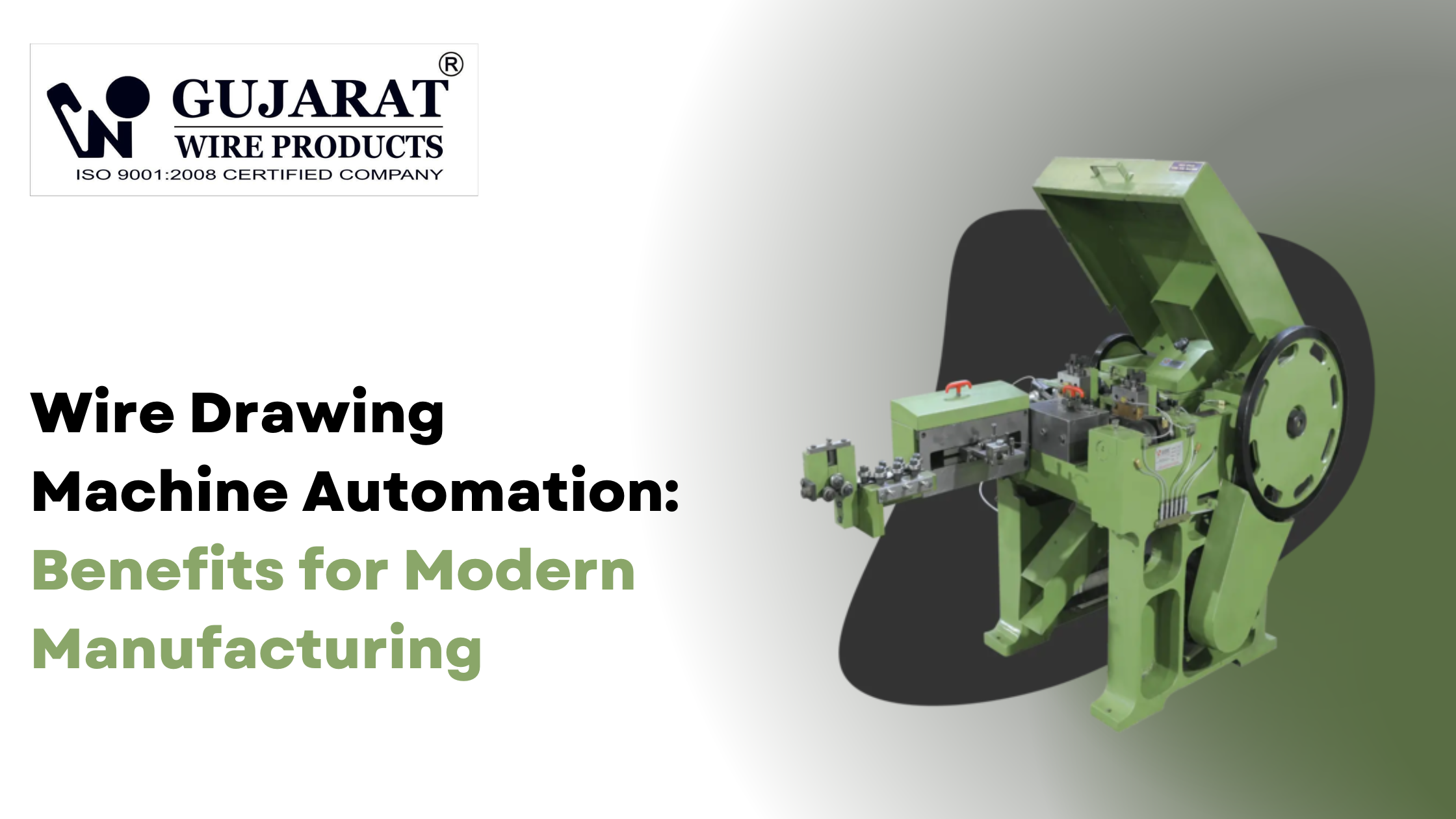 Wire Drawing Machine Automation: Benefits for Modern Manufacturing
