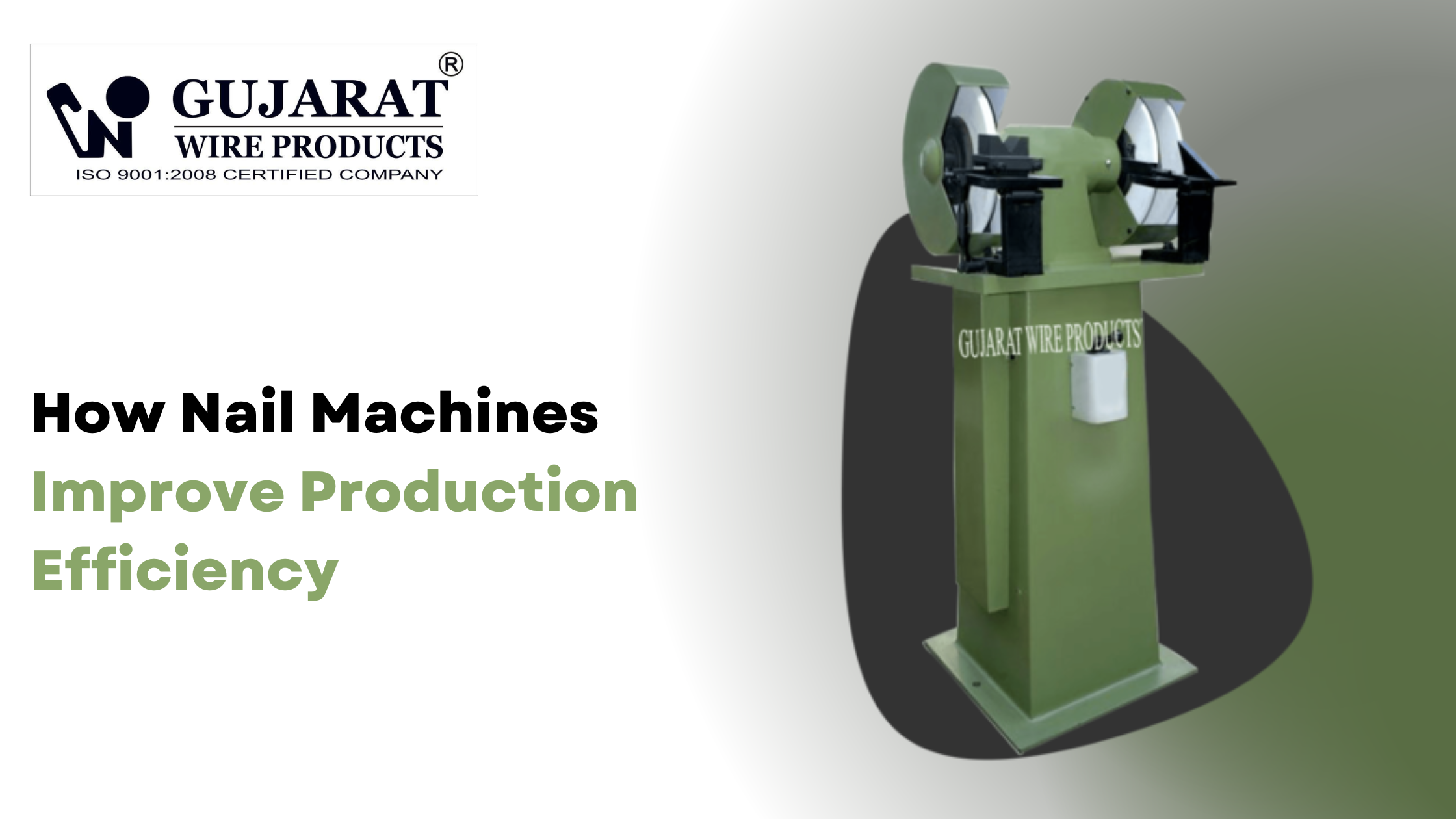 How Nail Machines Improve Production Efficiency