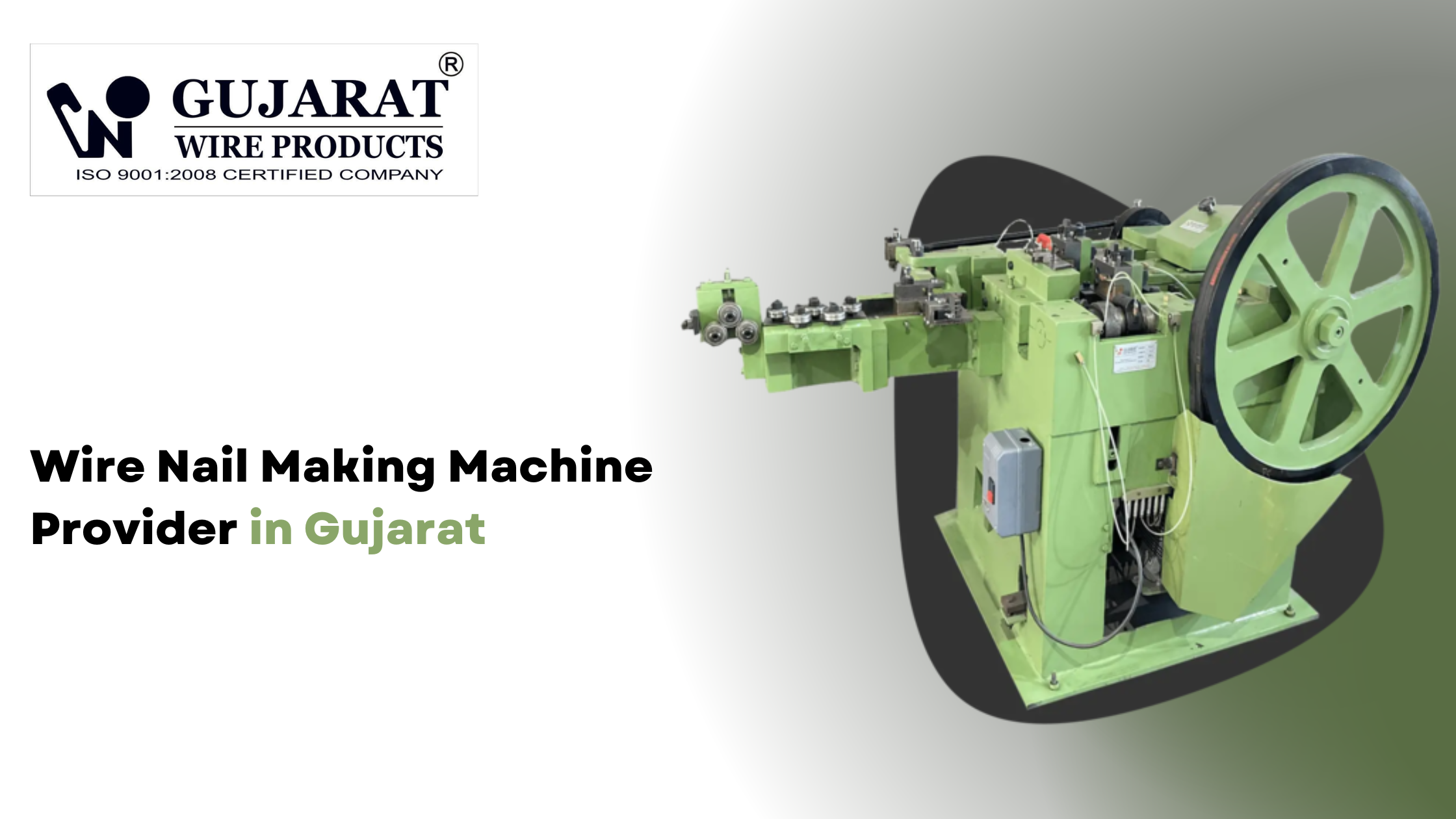 Wire Nail Making Machine Provider in Gujarat