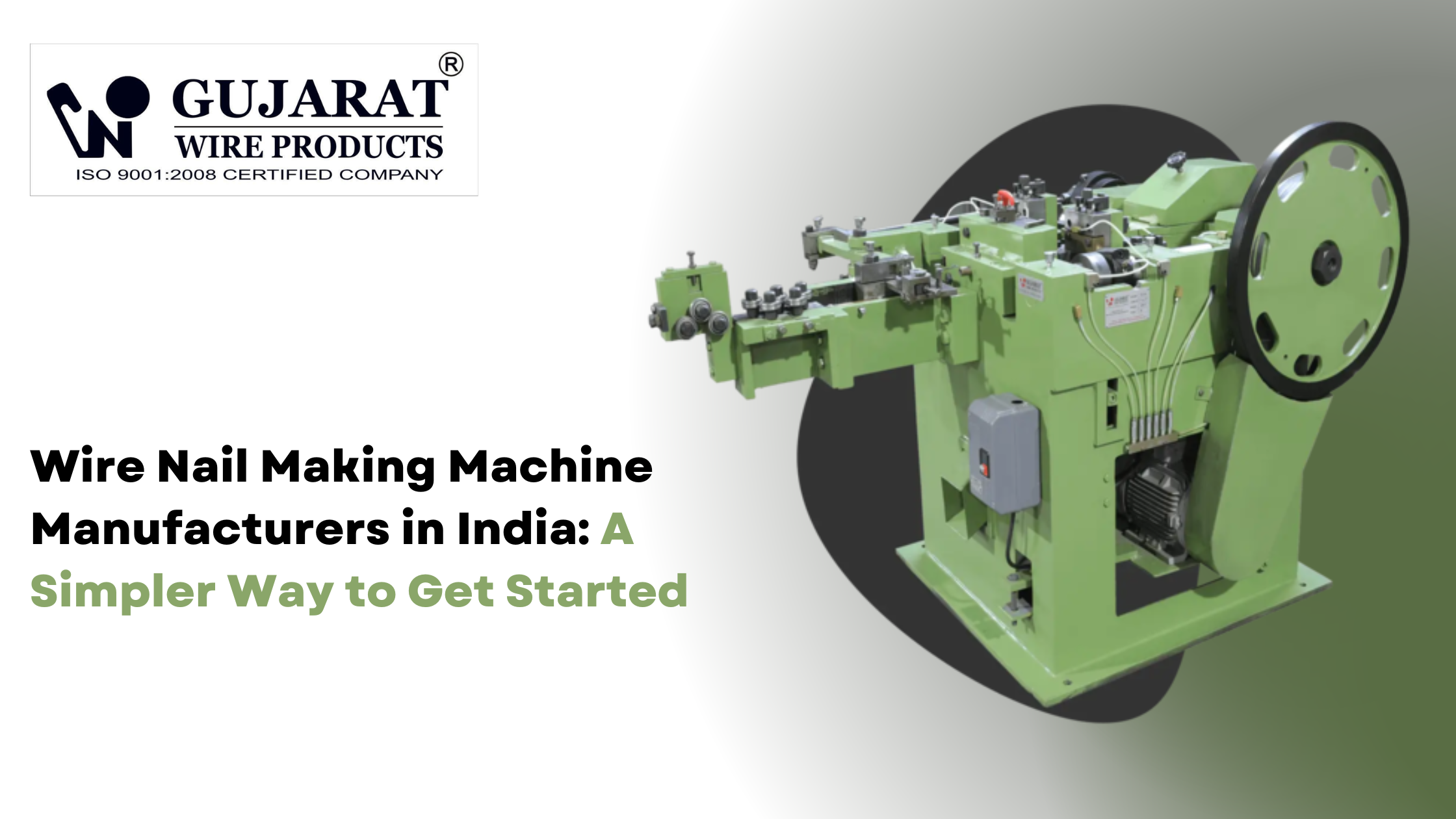 Wire Nail Making Machine Manufacturers in India